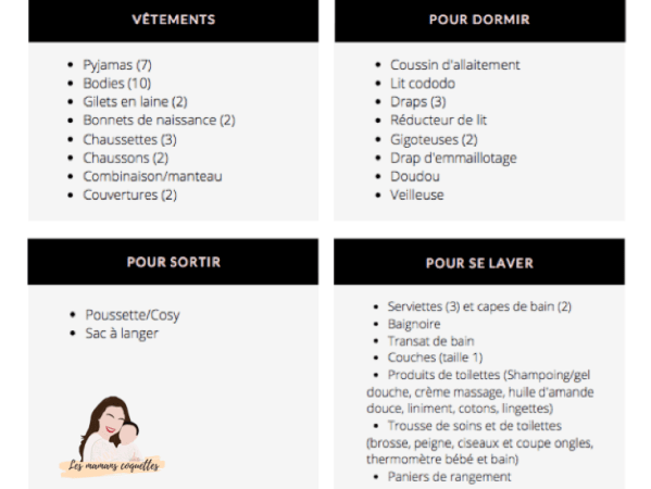 Les indispensables pour l’arrivée de&nbsp;bébé